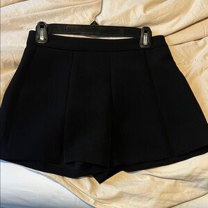 High Waisted Black Women's Shorts